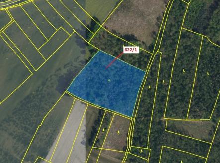 Prodej pozemku, les, 12 017 m²