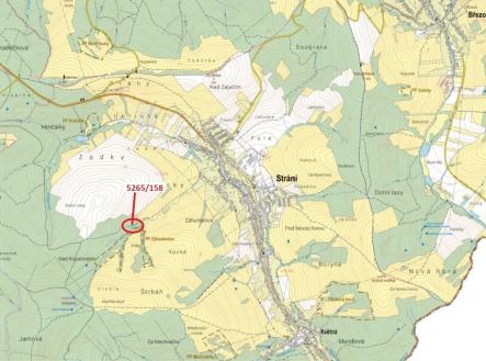 Prodej pozemku, les, 1 065 m²