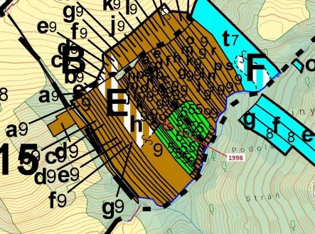 Prodej pozemku, les, 1 069 m²