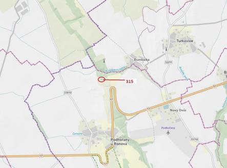 Prodej pozemku, les, 129 m²