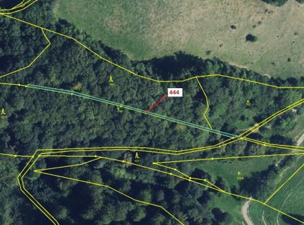 Prodej pozemku, les, 302 m²