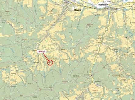 Prodej pozemku, les, 281 m²