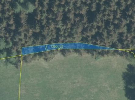 Prodej pozemku, les, 200 m²