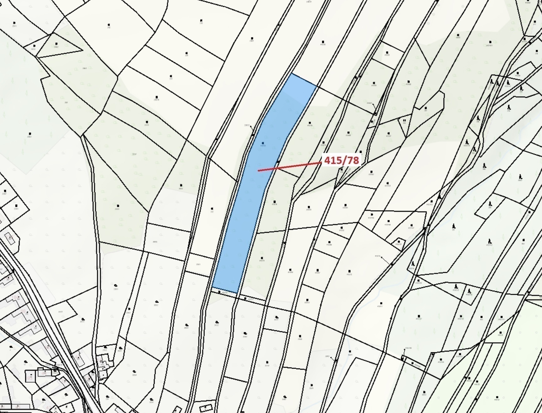 Trvalý travní porost o výměře 6434 m2, podíl 1/1, katastrální území Jankovice u Uherského Hradiště, 