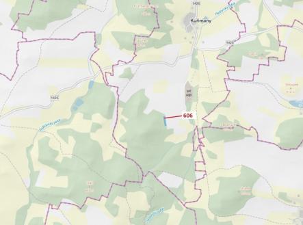 Prodej pozemku, les, 2 526 m²