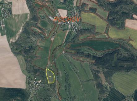 Prodej pozemku, trvalý travní porost, 21 164 m²