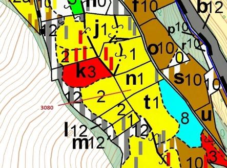 Prodej pozemku, les, 2 540 m²