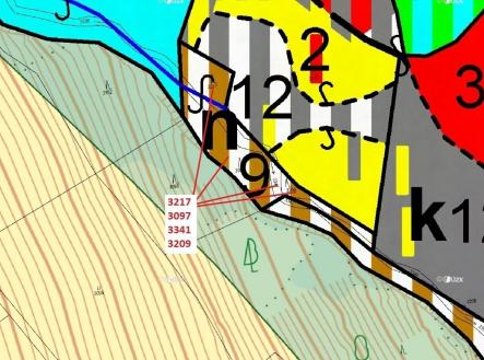 Prodej pozemku, les, 1 649 m²