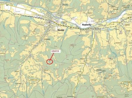 Prodej pozemku, les, 1 230 m²