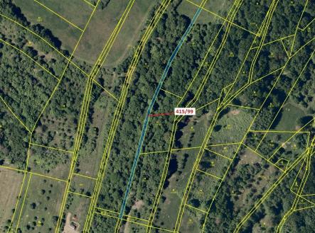 Prodej pozemku, trvalý travní porost, 655 m²