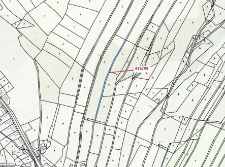 Prodej pozemku, trvalý travní porost, 655 m²
