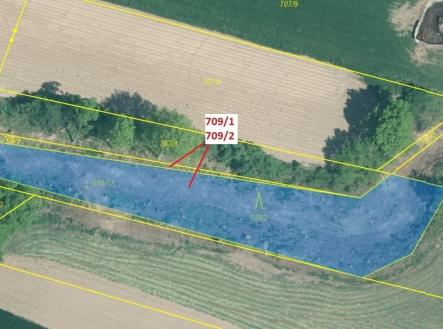 Prodej pozemku, les, 1 823 m²