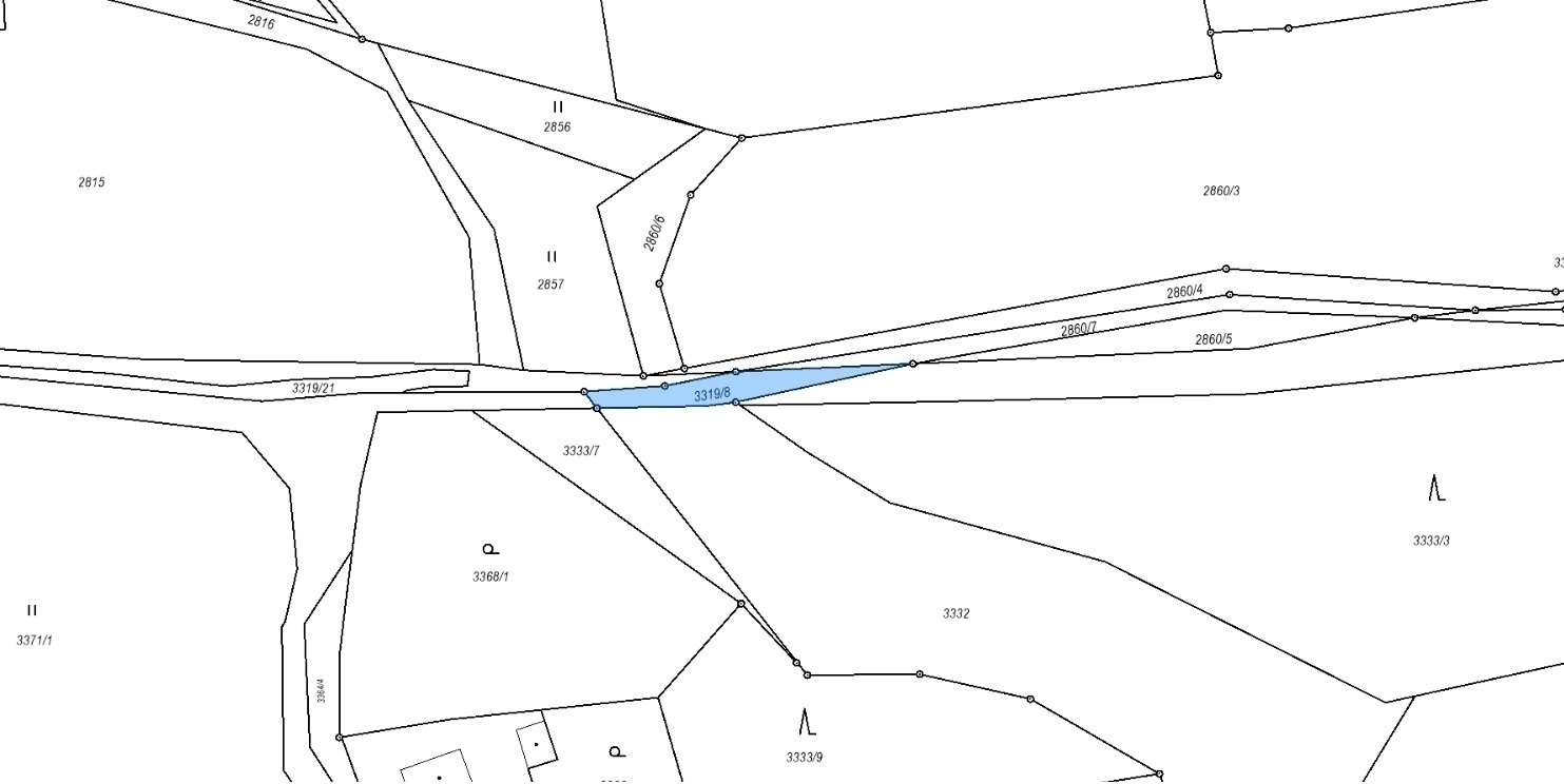 Ostatní plocha o výměře 152 m2, podíl 1/1, katastrální území Horní Lutyně, obec Orlová, obec s rozší