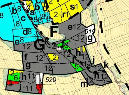 Prodej pozemku, les, 1 723 m²