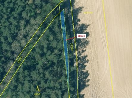 Prodej pozemku, les, 130 m²