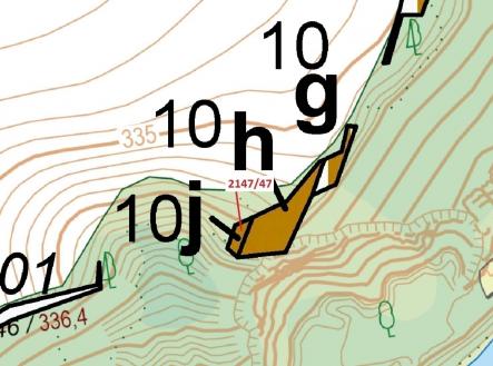 Prodej pozemku, les, 72 m²