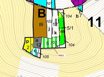 Prodej pozemku, les, 3 965 m²