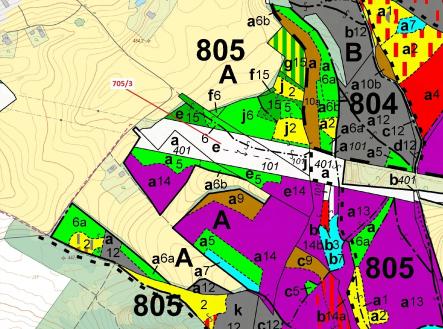 Prodej pozemku, les, 27 787 m²