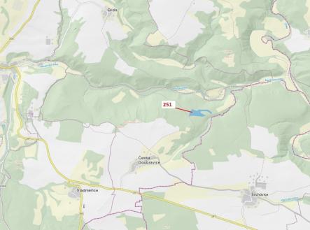 Prodej pozemku, les, 25 680 m²