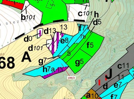 Prodej pozemku, les, 8 273 m²