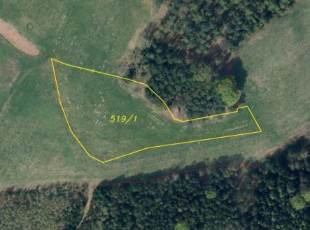 Prodej pozemku, trvalý travní porost, 7 470 m²