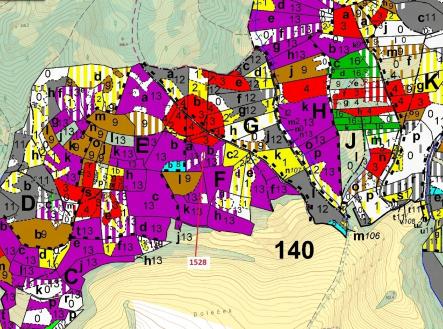 Prodej pozemku, les, 5 323 m²