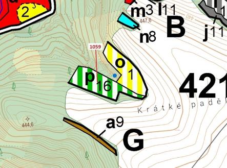 Prodej pozemku, les, 3 646 m²