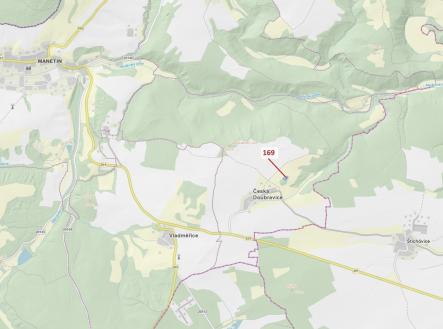 Prodej pozemku, les, 1 917 m²