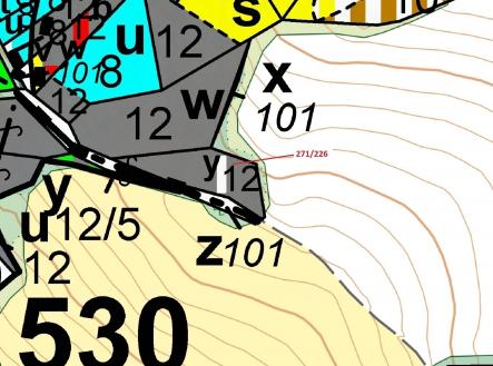 Prodej pozemku, les, 1 643 m²