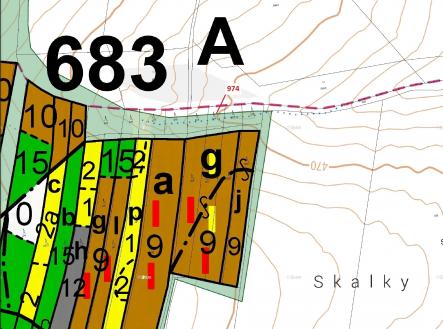 Prodej pozemku, les, 260 m²