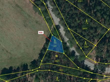 Prodej pozemku, les, 177 m²