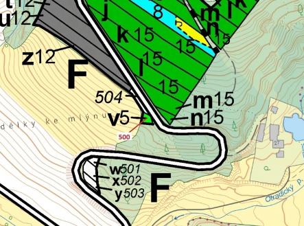 Prodej pozemku, les, 177 m²