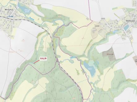 Prodej pozemku, les, 212 m²
