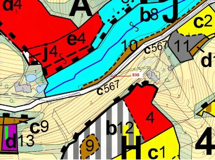 Prodej pozemku, les, 72 m²