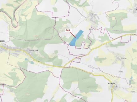 Prodej pozemku, les, 81 658 m²