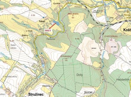 Prodej pozemku, les, 10 319 m²
