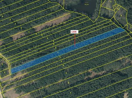 Prodej pozemku, les, 10 189 m²