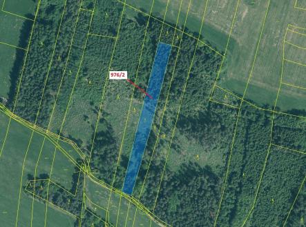 Prodej pozemku, les, 5 170 m²