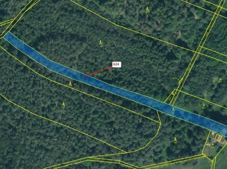 Prodej pozemku, les, 2 895 m²