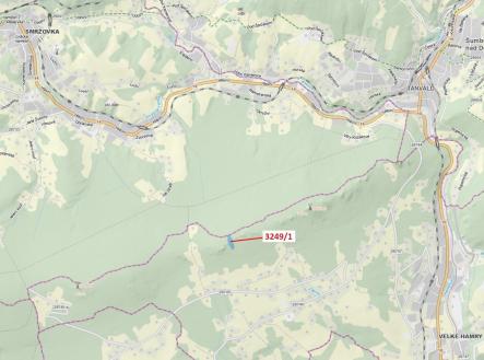 Prodej pozemku, les, 5 995 m²