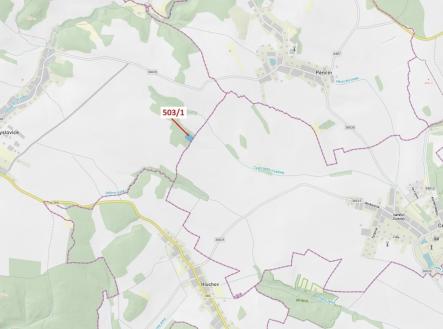 Prodej pozemku, les, 7 049 m²