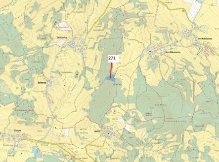 Prodej pozemku, les, 8 937 m²