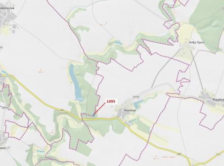 Prodej pozemku, les, 1 427 m²