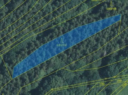 Prodej pozemku, les, 1 065 m²
