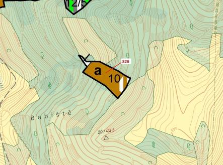 Prodej pozemku, les, 4 610 m²