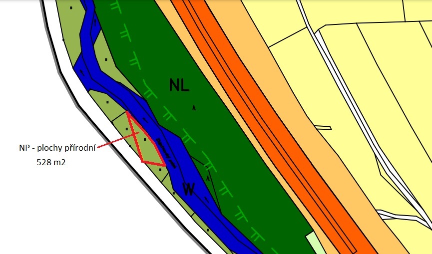 E-dražba pozemku o výměře 528 m2, kat. území Soutice