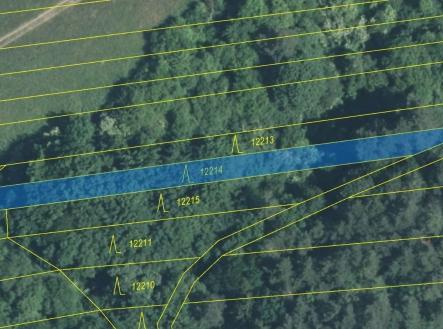 Prodej pozemku, les, 597 m²