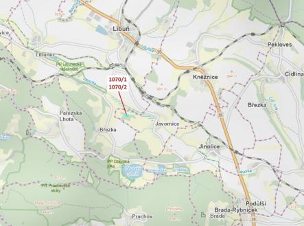 Prodej pozemku, les, 2 271 m²