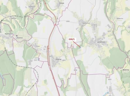 Prodej pozemku, les, 1 872 m²