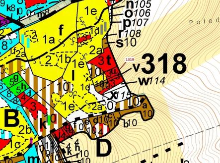 Prodej pozemku, les, 316 m²